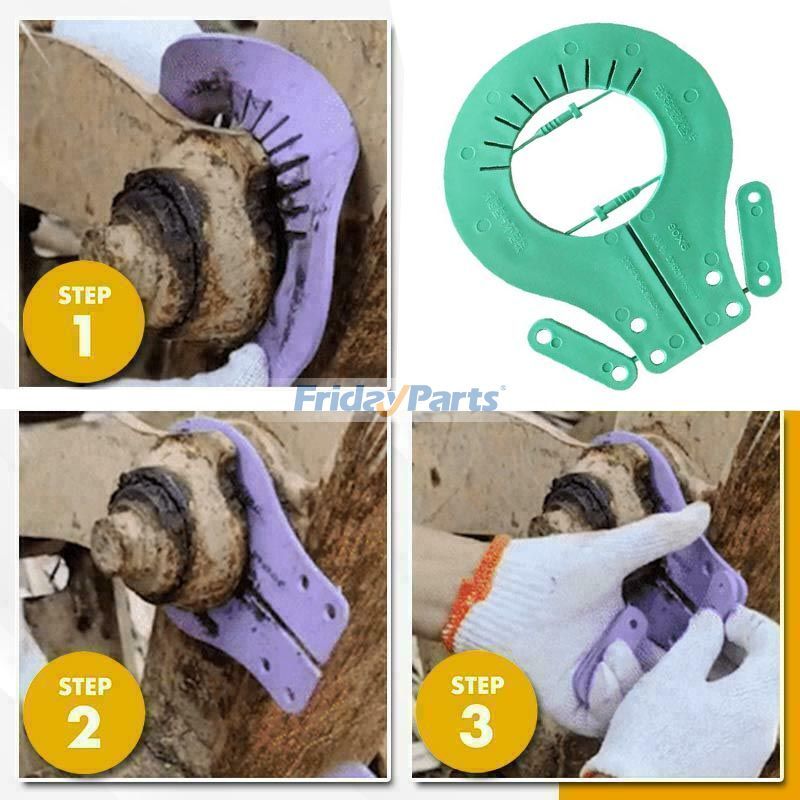 1 Set Non-dismantling Shaft Gasket Thick Rubber Plastic Gasket for Bull For BOBCAT,For HITACHI,For HYUNDAI,For KOMATSU,For OTHER BRAND Excavator