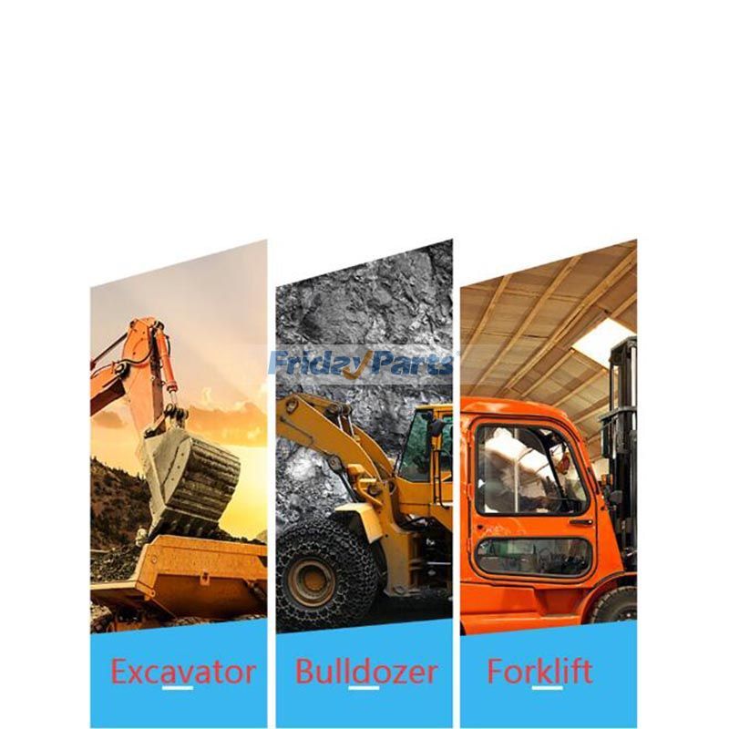 1 Set Non-dismantling Shaft Gasket Thick Rubber Plastic Gasket for Excavator Loader Bulldozer Forklift