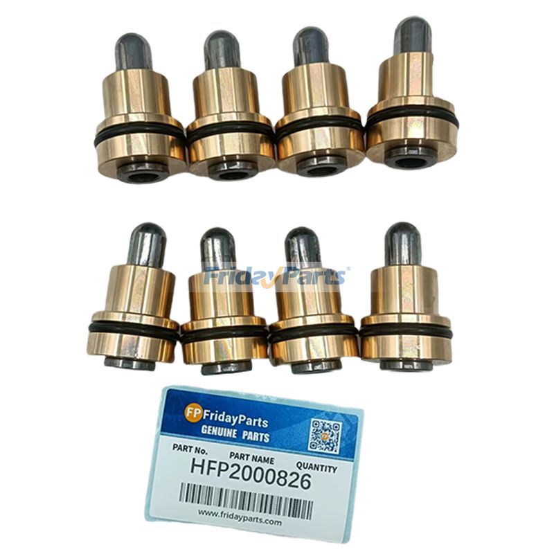 1 Set Pilot Valve Pusher 9108066 9101513 for  John Deere Excavator 110 120 160LC 200LC 230LC 270LC 330LC
