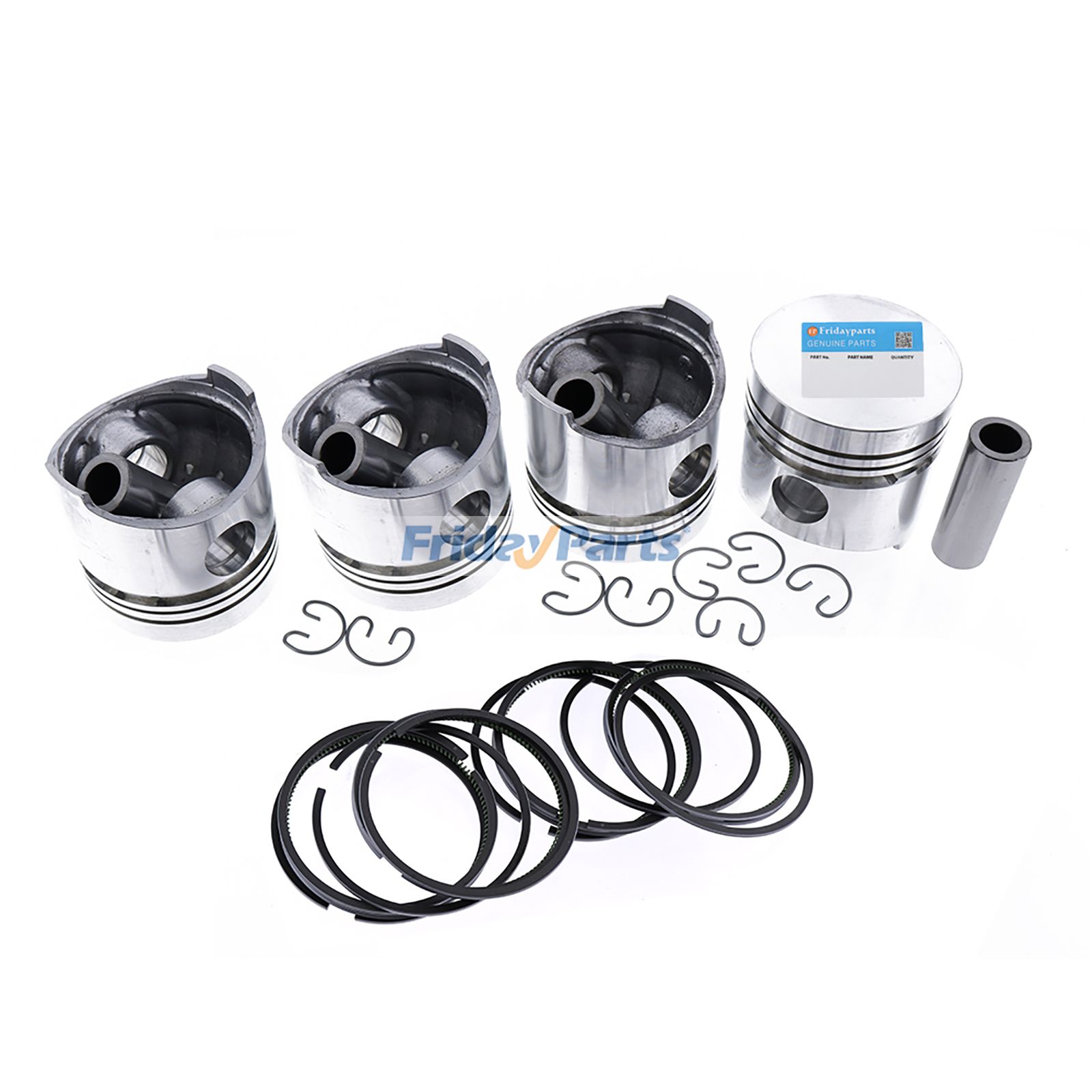 1 kit piston 1G861-21110 pour moteur Kubota V2403 V2403T V2403M