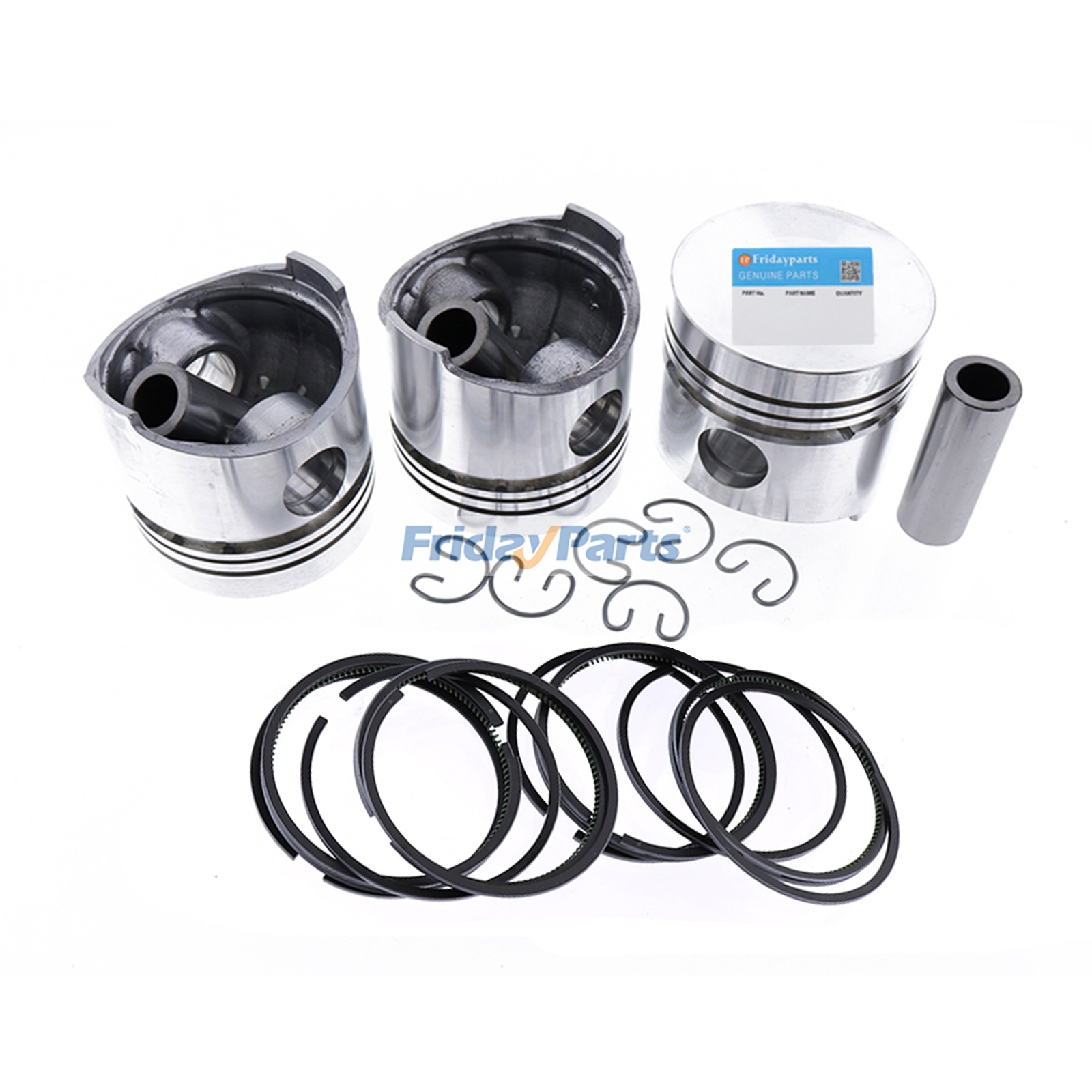 1 Satz Kolbensatz 8-97305585-1 für Isuzu Motor 4JH1 4JH1TC D-Max ELF NKR77 3.0L