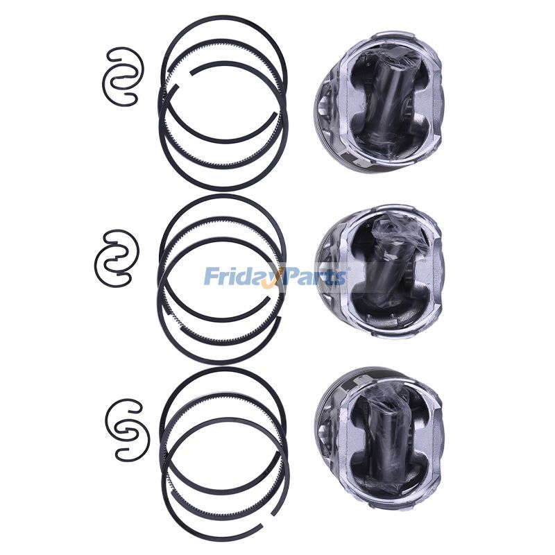 Engine,Excavator,Mower,Tractor STD Piston Kit with Ring