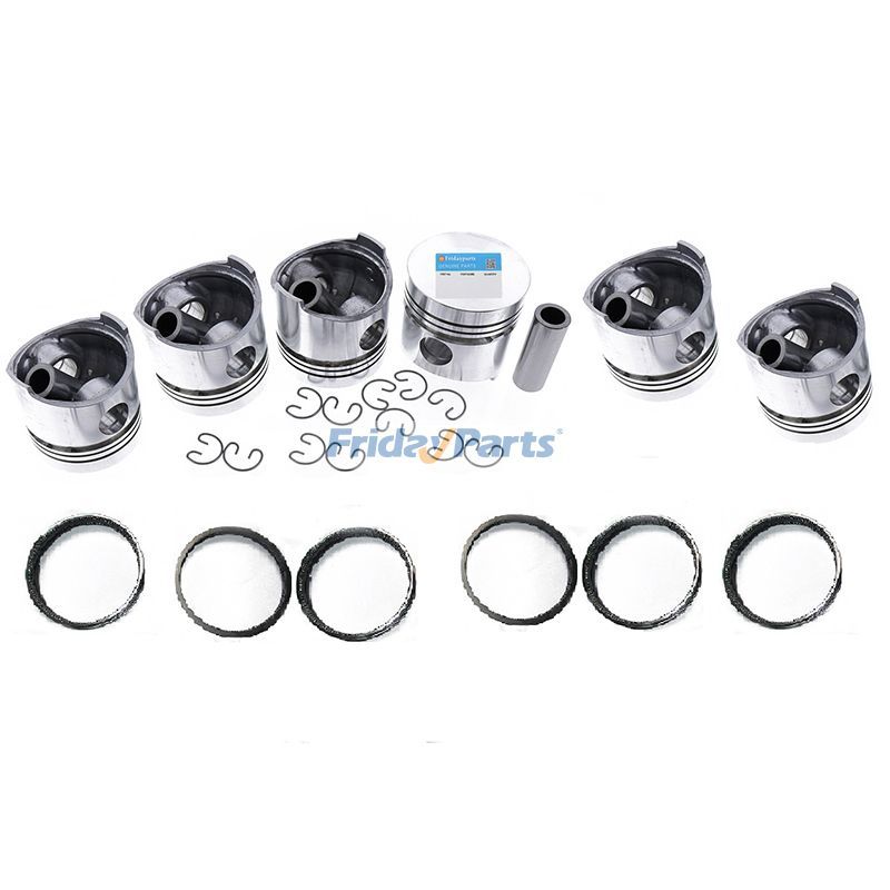 Kit de piston STD 4934860 ​​pour moteur Cummins QSB6.7