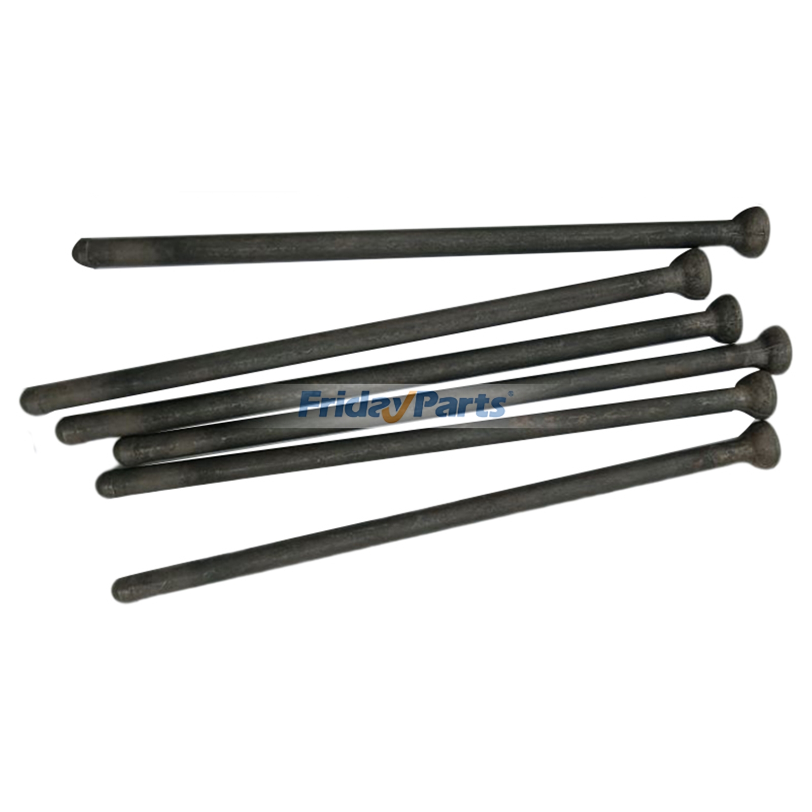 1 jeu de tiges de poussée 3067830 pour moteurs Cummins L10 et M11, pelles hydrauliques Hyundai R320LC, R360LC-3, R450LC-3, R450LC-7 et R500LC-7, et Volvo EC360 et EC460.