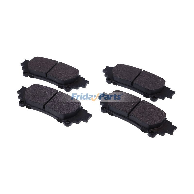 1 Set Rear Ceramic Brake Pad 04466-0E010 04466-AZ209 for 2014-2019 Toyota Highlander Sienna