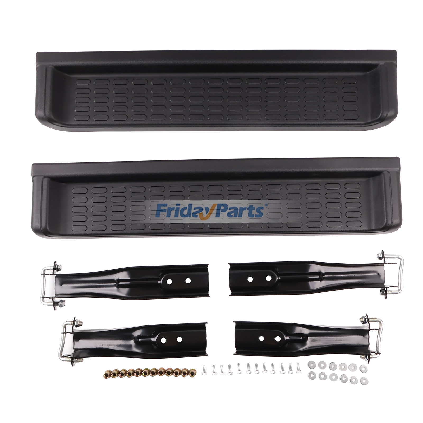 1 Set Step Nerf Bar Running Board PW4511 for Jeep Wrangler TJ & Unlimited 2001-2006