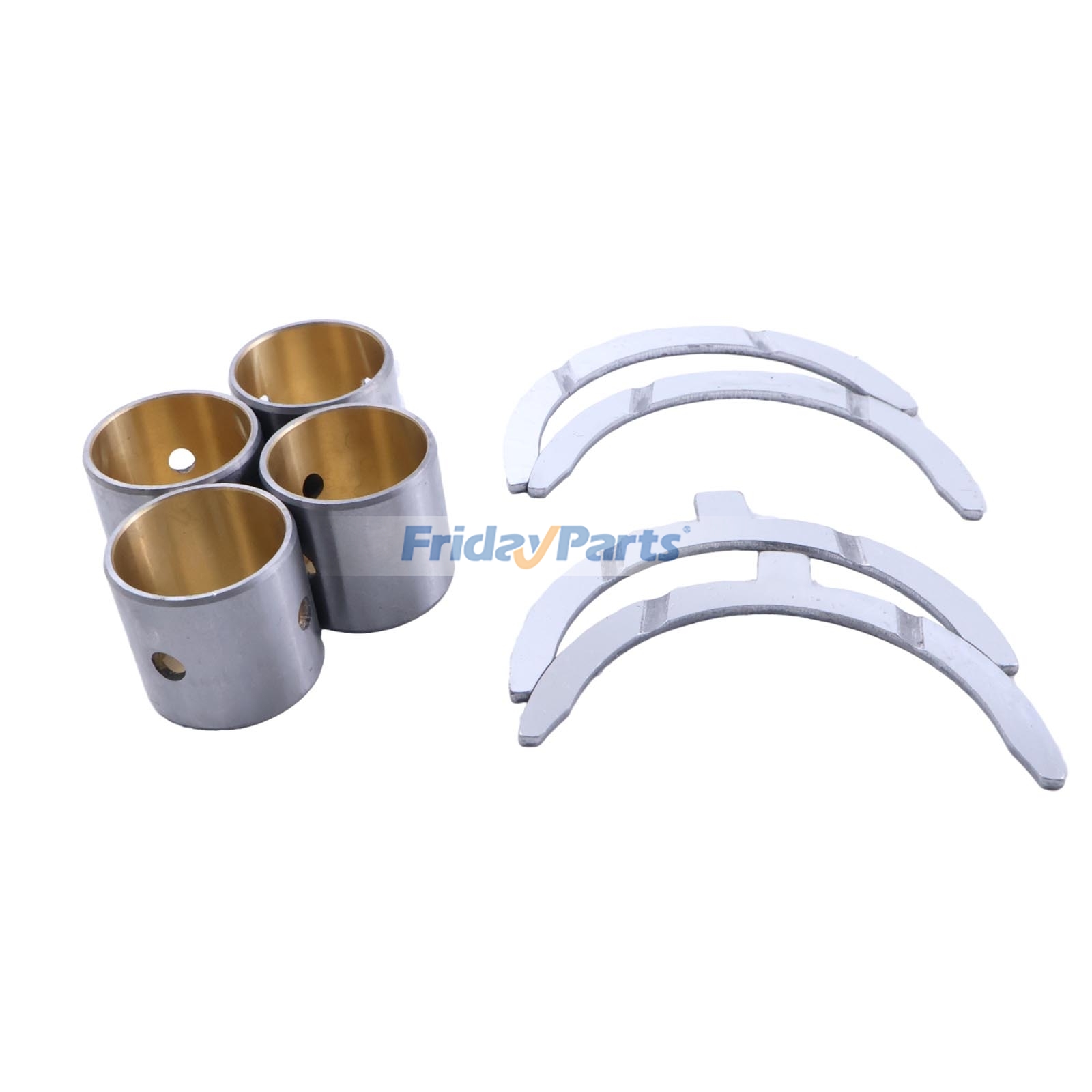 Juego de arandelas de empuje y bujes de biela para motores Kubota V1501 y V1502 Para KUBOTA