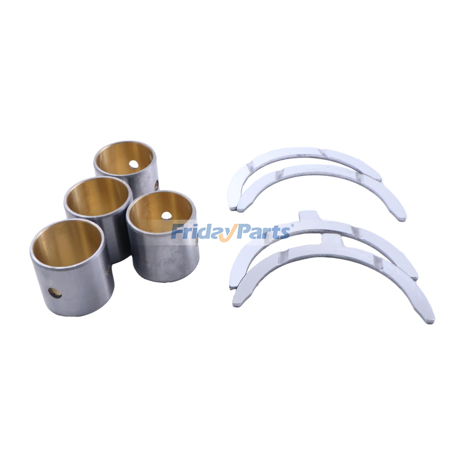 Juego de arandelas de empuje y bujes de biela para motores Kubota V1501 y V1502