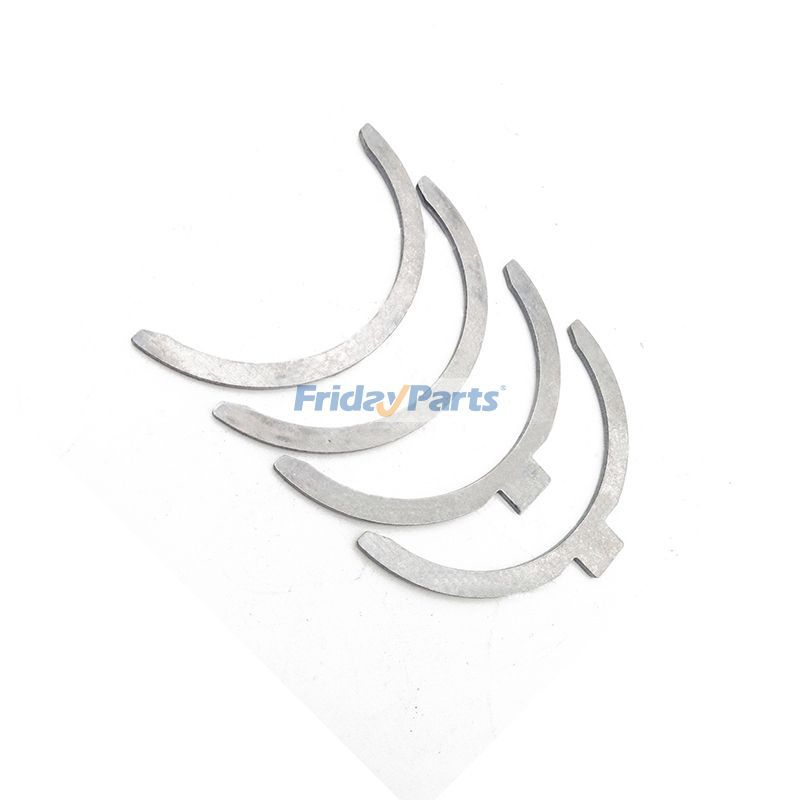 1 juego de arandelas de empuje para motor Mitsubishi S6B-TA, excavadora Caterpillar CAT E650