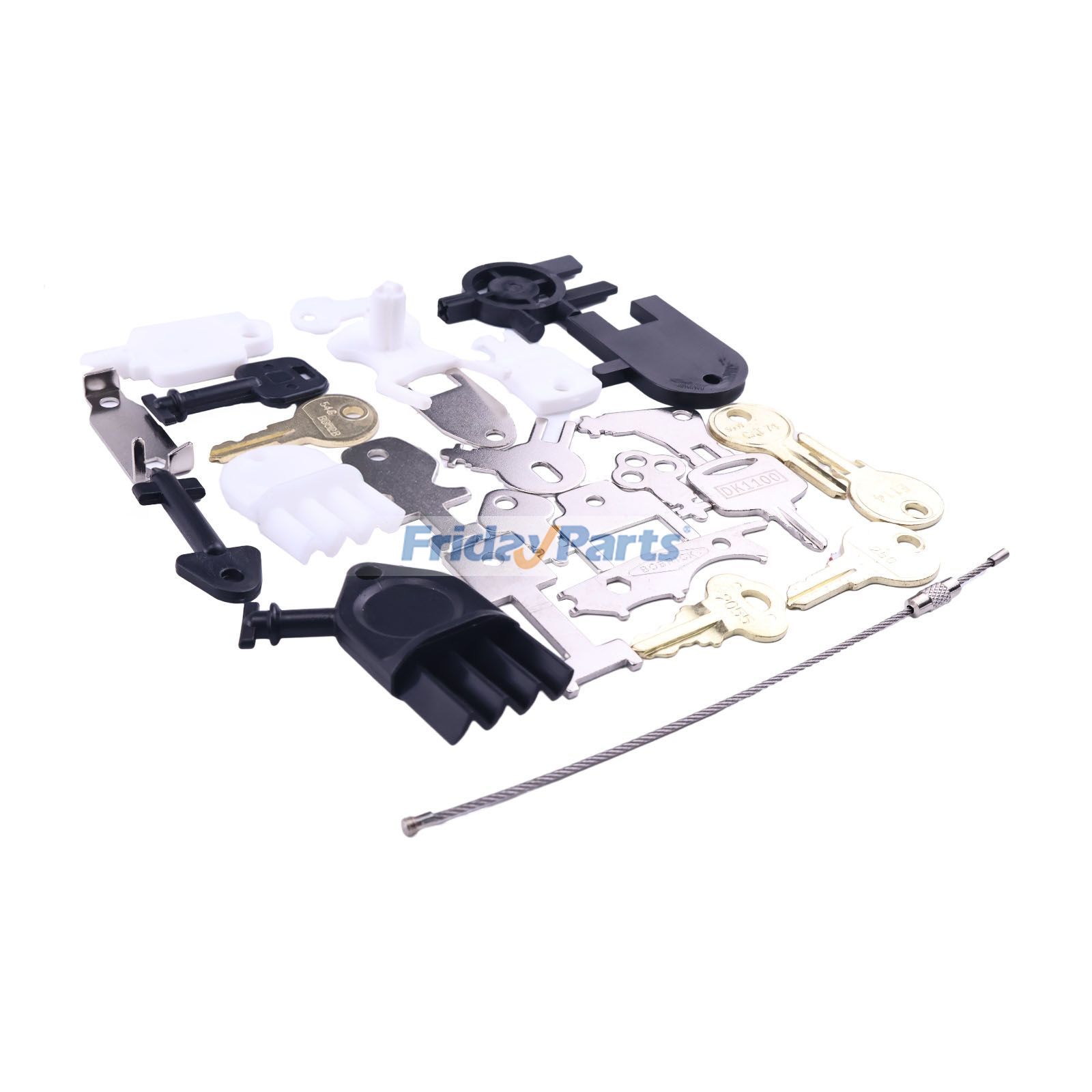 他ブランド用用リング付きユニバーサルキー1セット