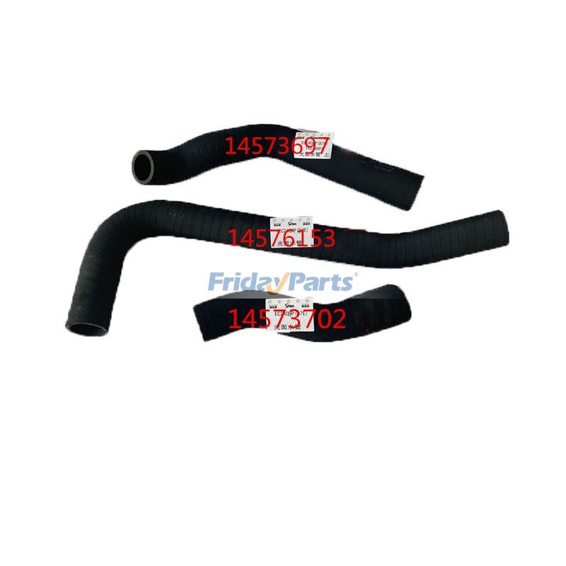 1 Set Water Hose VOE14573697 VOE14576153 VOE14573702 for Volvo Engine D7E Excavator EC240B EC290B EC240BP