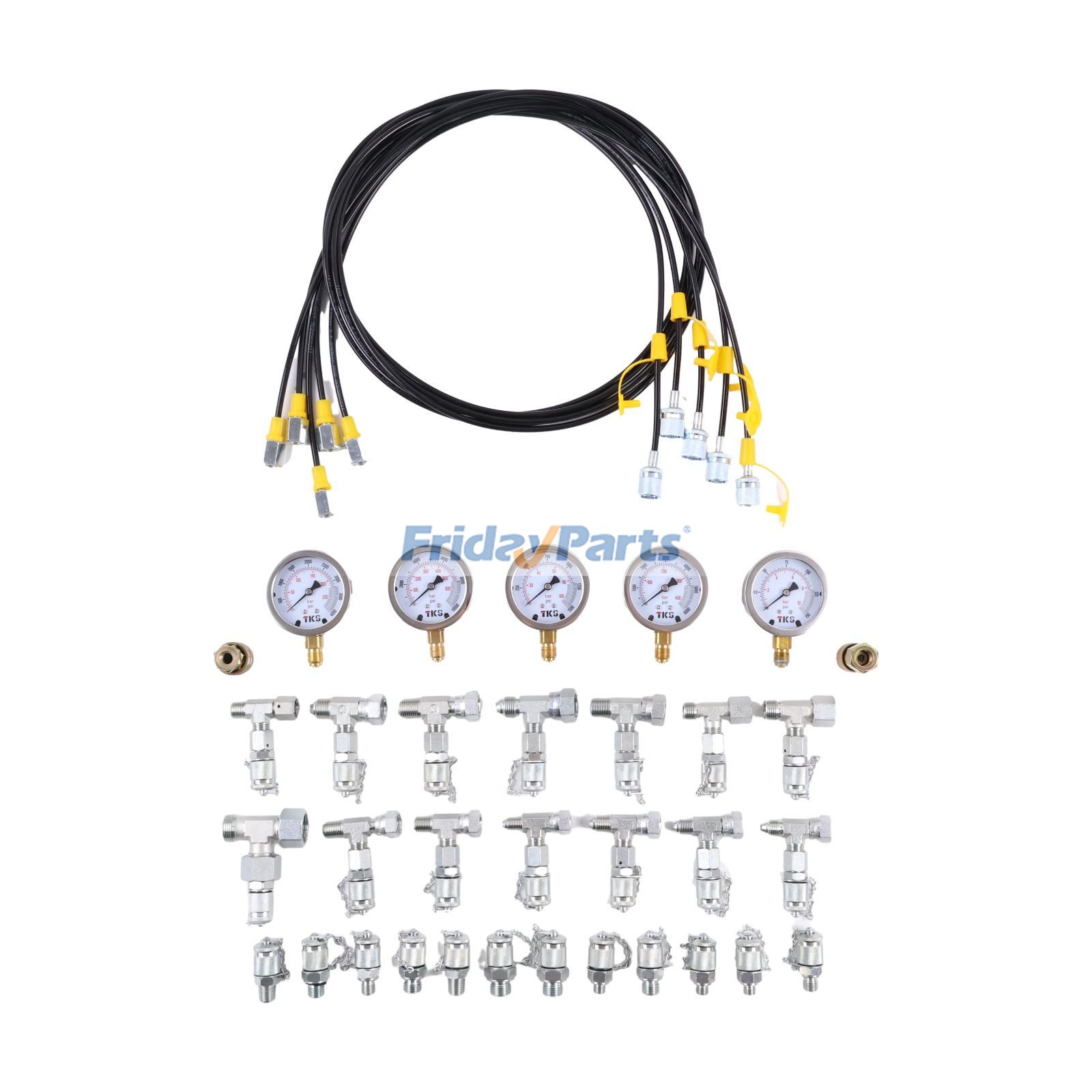 Excavator,Tractor Hydraulic Pressure Test & Calibration Kit