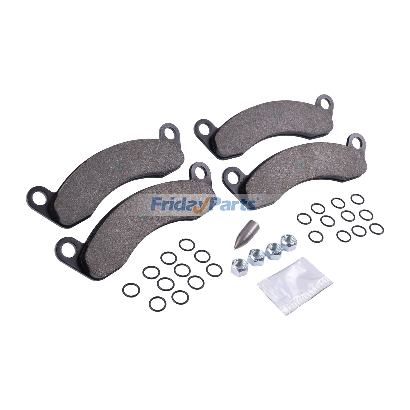 10-12K Trailer Axle Disc Brake Pad Kit - Replaces Dexter K71-180-00