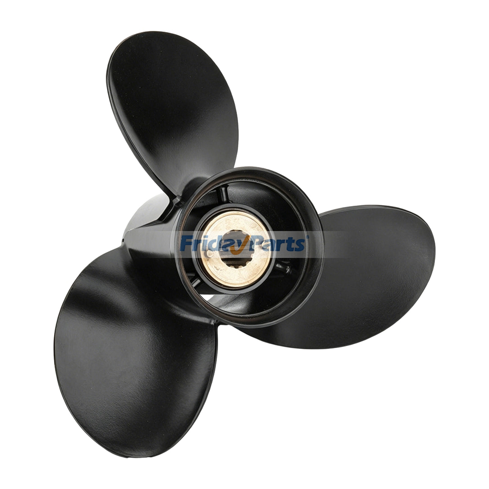 10.9" × 11" (276.86mm × 279.4mm) RH 3 Blades Propeller 48-85632A40 for Mercury Outboard 25HP 30HP 35HP 40HP 45HP 50HP 55HP 60HP 70HP