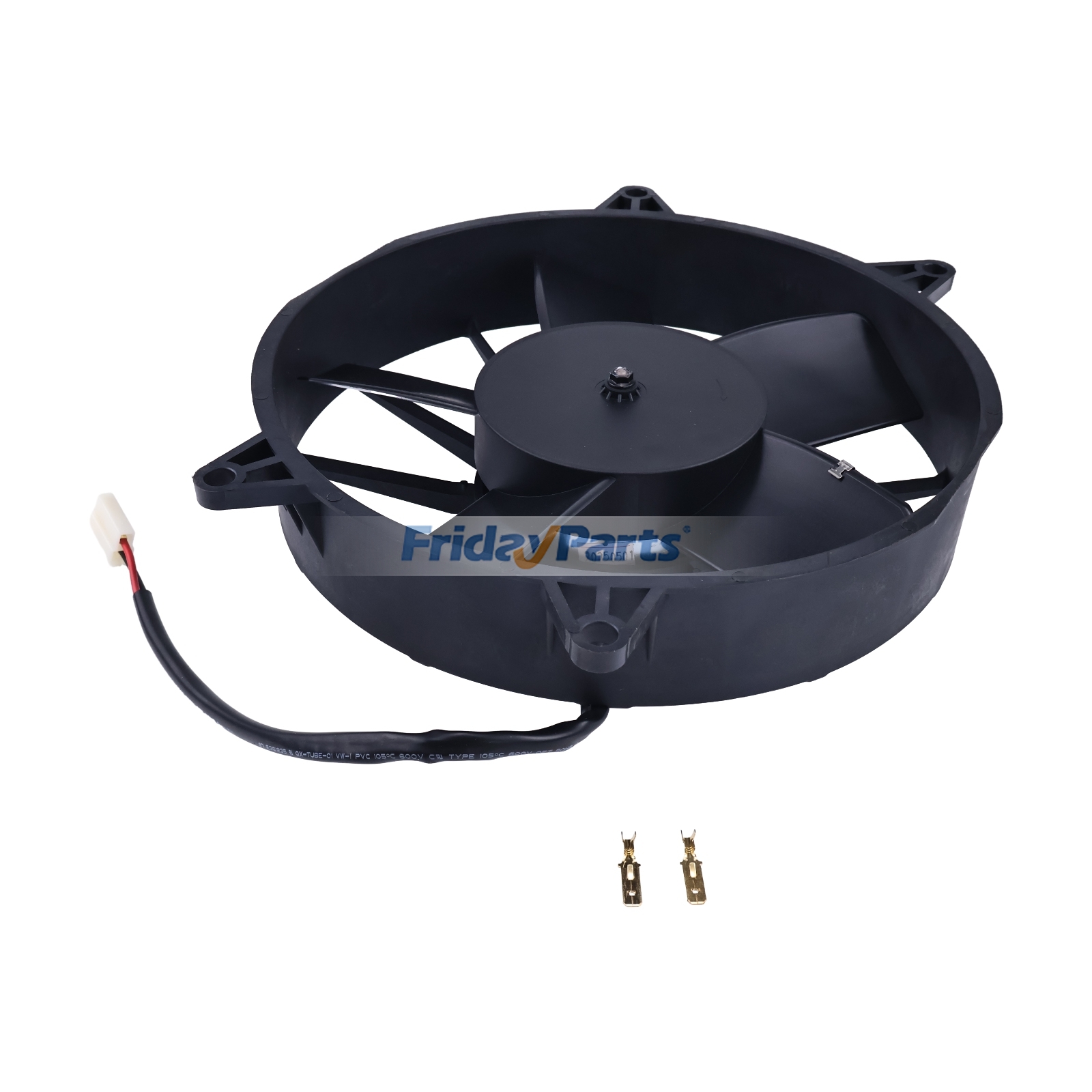 Remplacement pour ventilateur de refroidissement électrique haute performance Spal 10" 30102058 VA15-AP70/LL-39S Pale à aubespourPour Spal