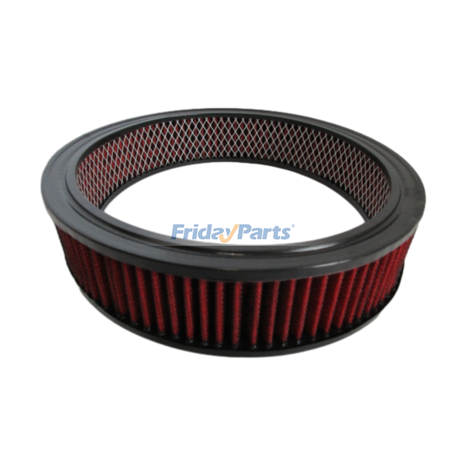 10-Inch Red Washable Reusable Air Cleaner Element 7136RD