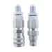 10 JIC Thread 1/2 Flat Face Quick Connect Coupler Set For Bobcat 10 JIC Thread 1/2 Flat Face Quick Connect Coupler Set For Bobcat