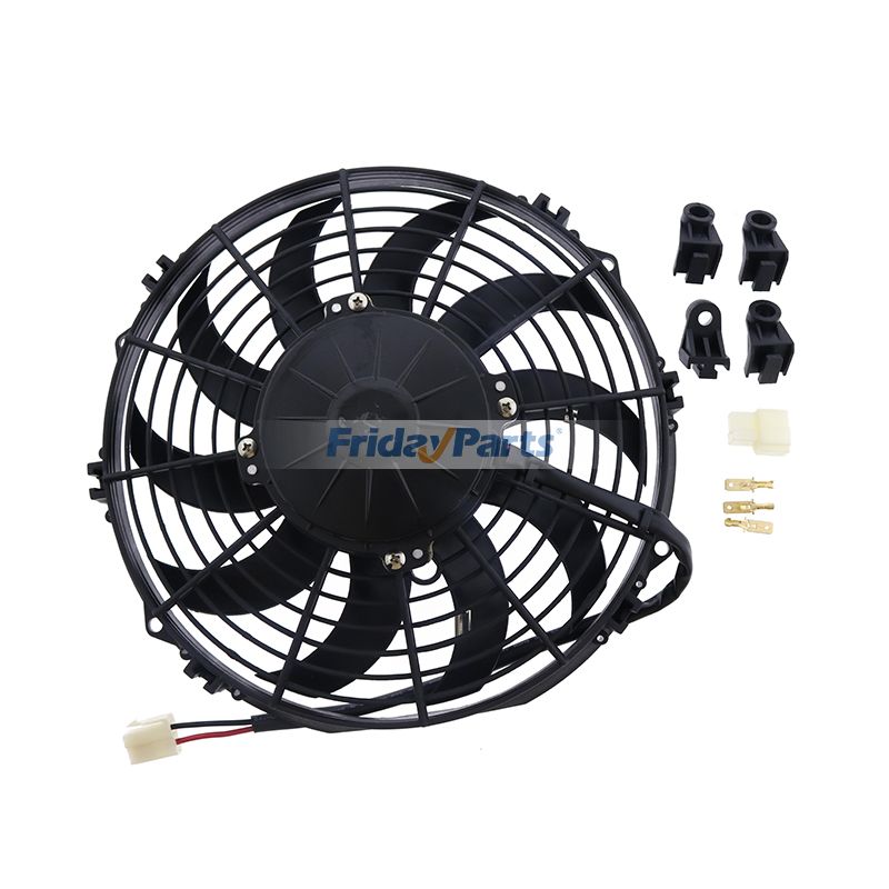 10" Low Profile Electric Fan 749 CFM for Engine