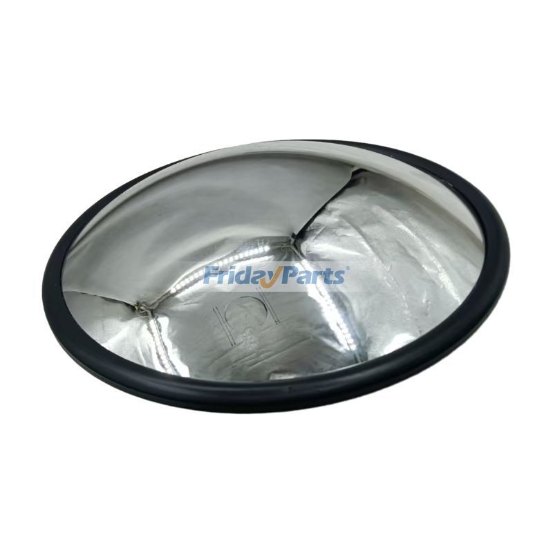 Espelho de 10" Rund para escavadeira Caterpillar CAT Hitachi Komatsu Kobelco Kato Sumitomo