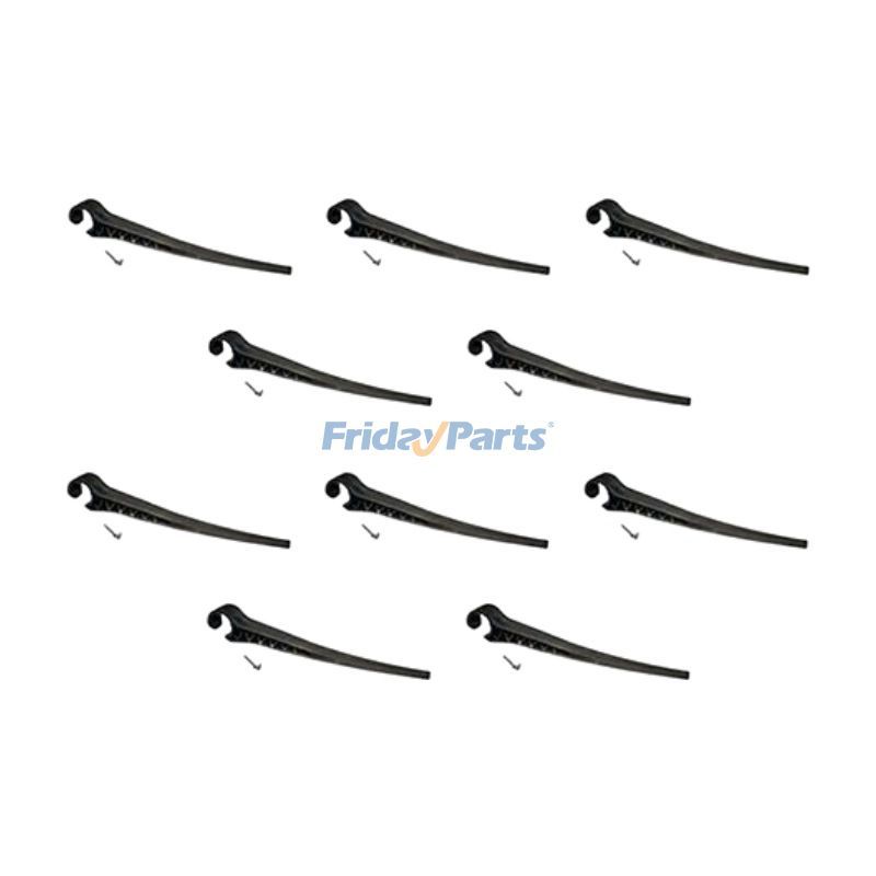 10 Pack Reel Tine KXE10423 for John Deere Platforms 722 625D 730X HD35F RA22 RDF35 XA30