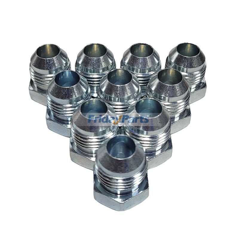 その他 1/2" JIC キャップとプラグコンボ油圧継手 10 個