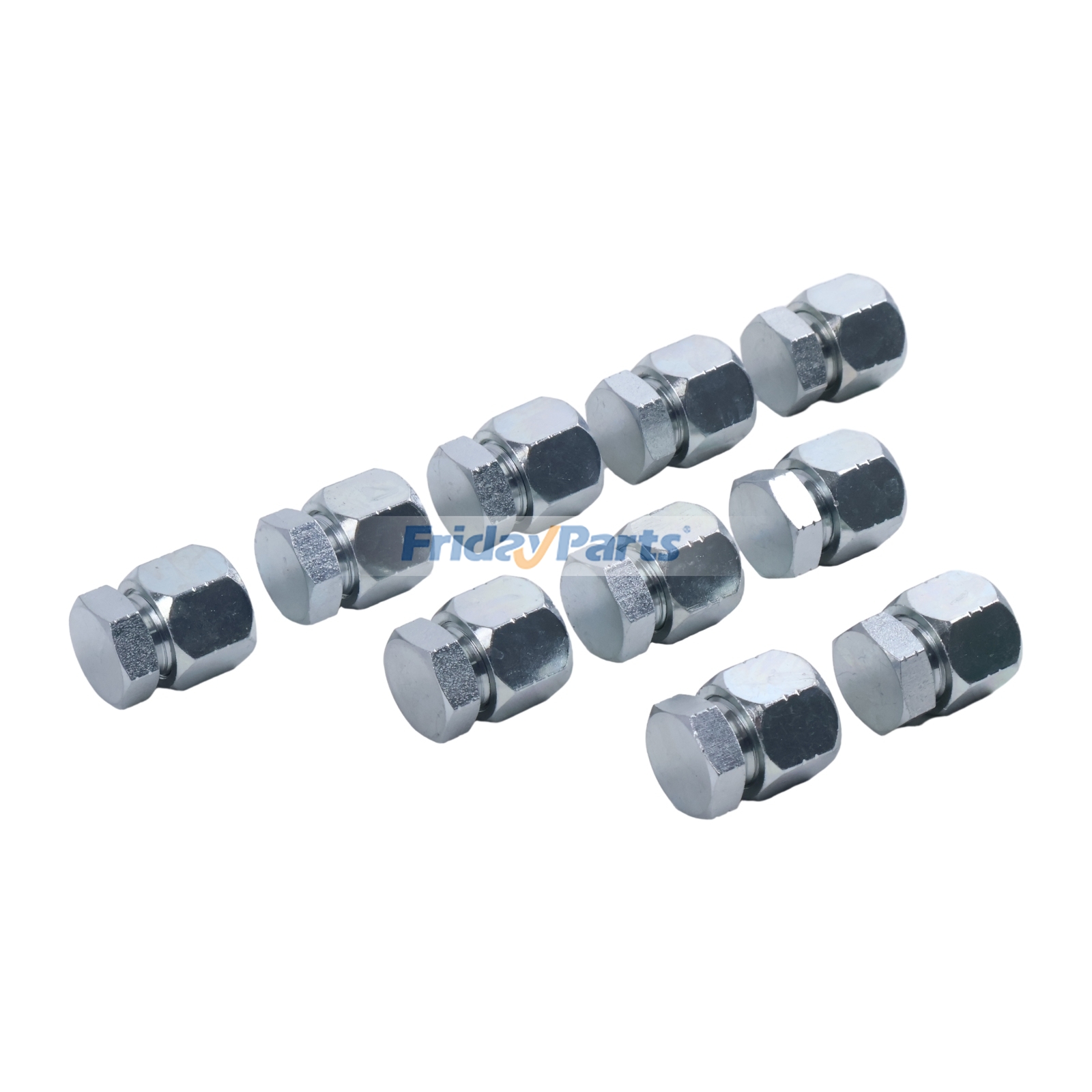 Others 10 Pcs 1/2" JIC Cap and Plug Combo Hydraulic Fitting