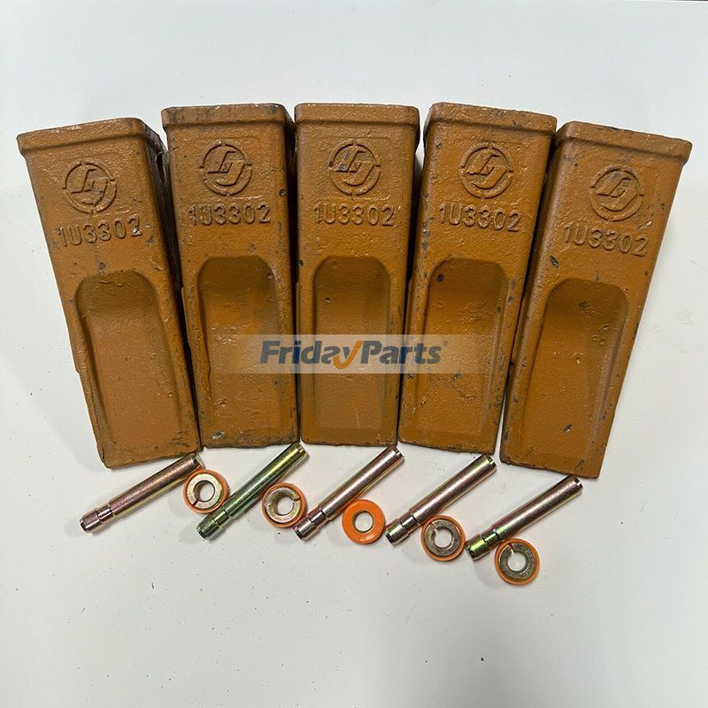 エクスカベーター 10 個のバケット ティース ピン リテーナー ピラー CAT