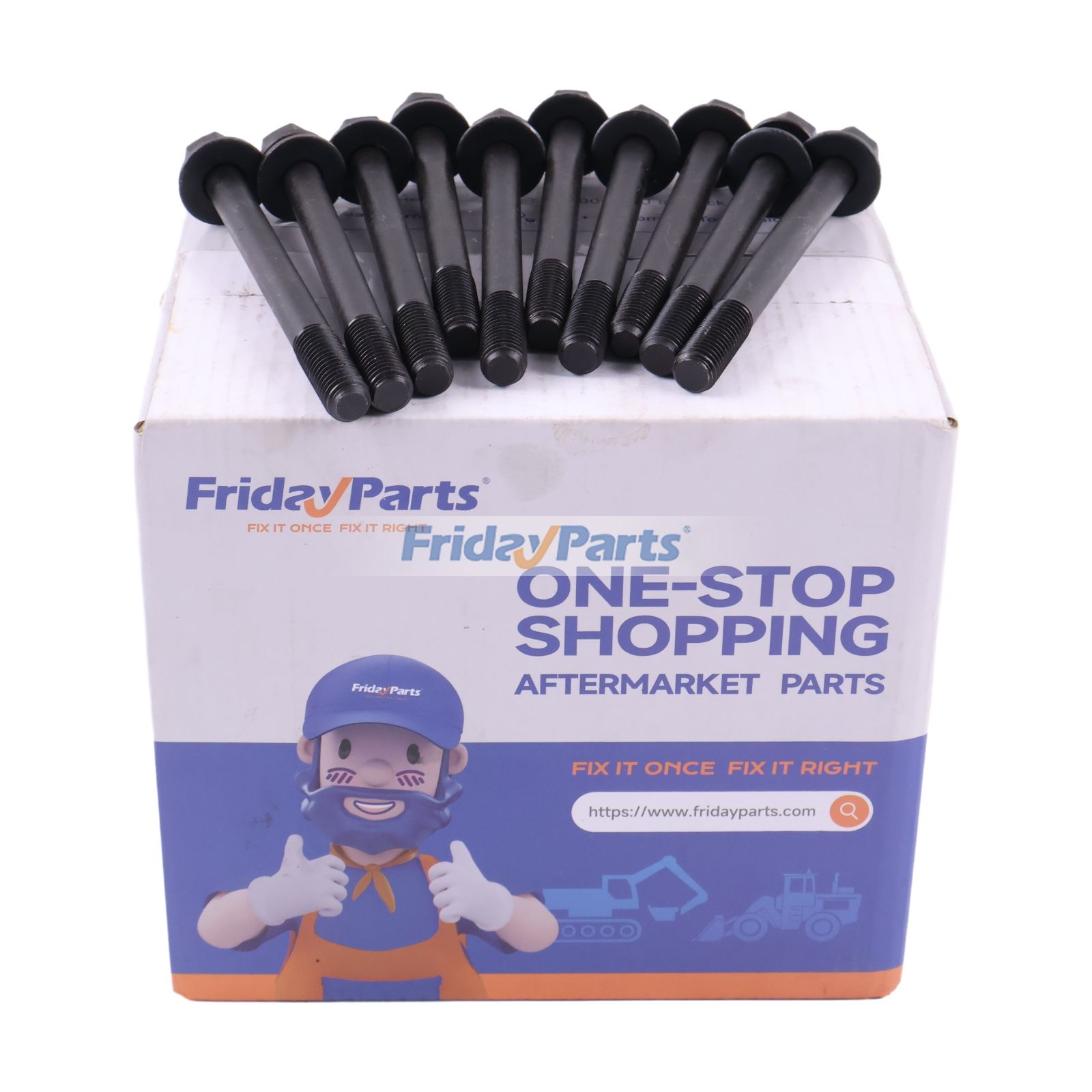 10 Pcs Cylinder Head Bolt for Nissan Engine H20 II