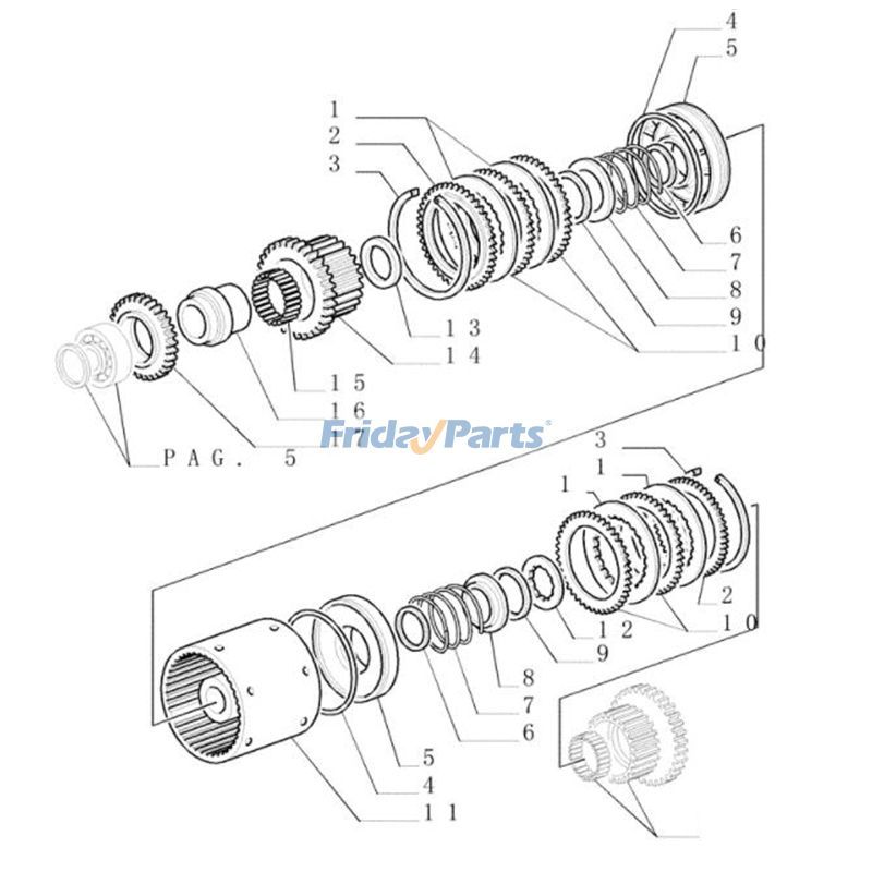 New Holland用用10 PCS クラッチプレート 5137544、ニューホランドトラクター 4835 5635 65-90 6635 80-90 L65 TL100 TL70 TL80 TL90 用