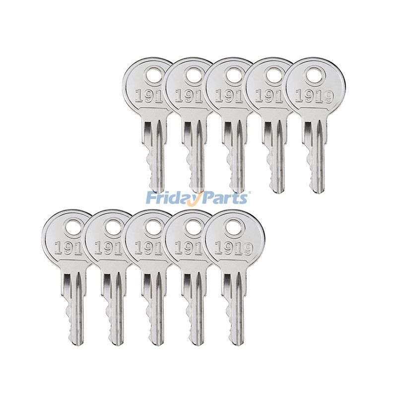 10個入りゴルフカートイグニッションキー 17063-G1 EZ-GO 1982年以降のガスおよび電気式