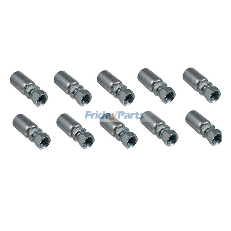 10 Pcs Hydraulikschlauch Fitting Mit 1/2 "JIC Weibliche Swivel FJX-08-08 für Parker