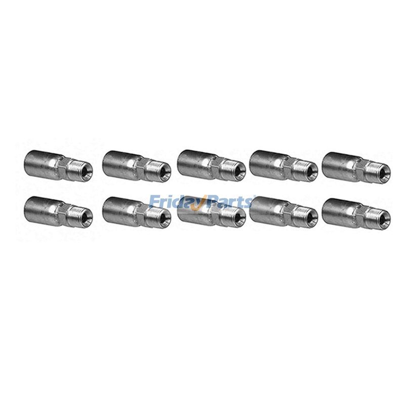 10 Pcs Hydraulische Schlauch Fitting Mit 1/2 "NPT Männlichen MP-08-08 für Parker