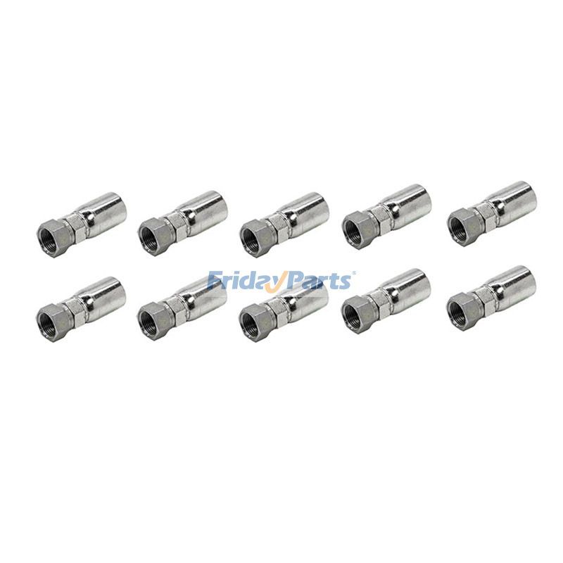 10 Pcs Hydraulikschlauch Fitting Mit 3/8 "JIC Weibliche Swivel FJX-08-06 für Parker
