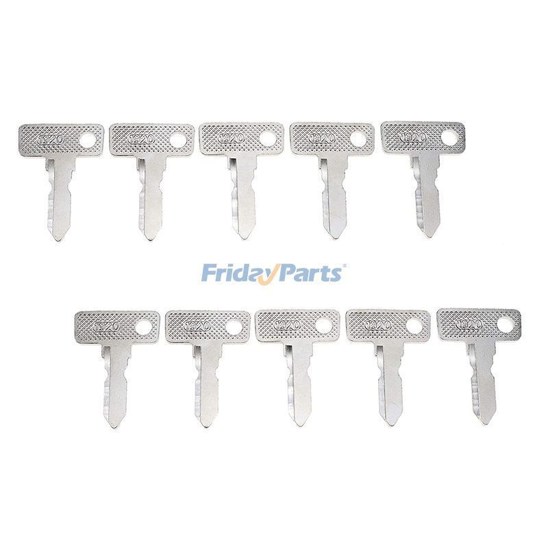 Lot de 10 clés de contact 1012505 AM10079 17063-G01 pour voiturettes Club Car Precedent DS Gold à partir de 1982