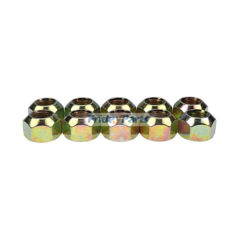 10 Pcs Wheel Nut 6564669 for Bobcat 1600 2000 2400 2410 1213 S100 S130 ...