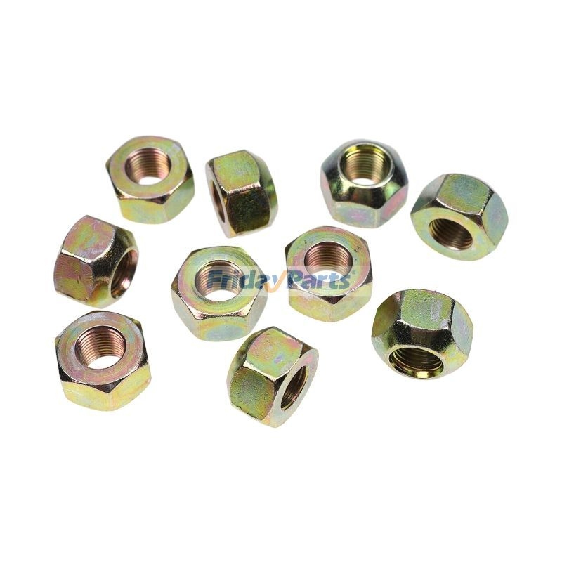 10 Pcs Wheel Nut 6564669 for Bobcat 1600 2000 2400 2410 1213 S100 S130 ...