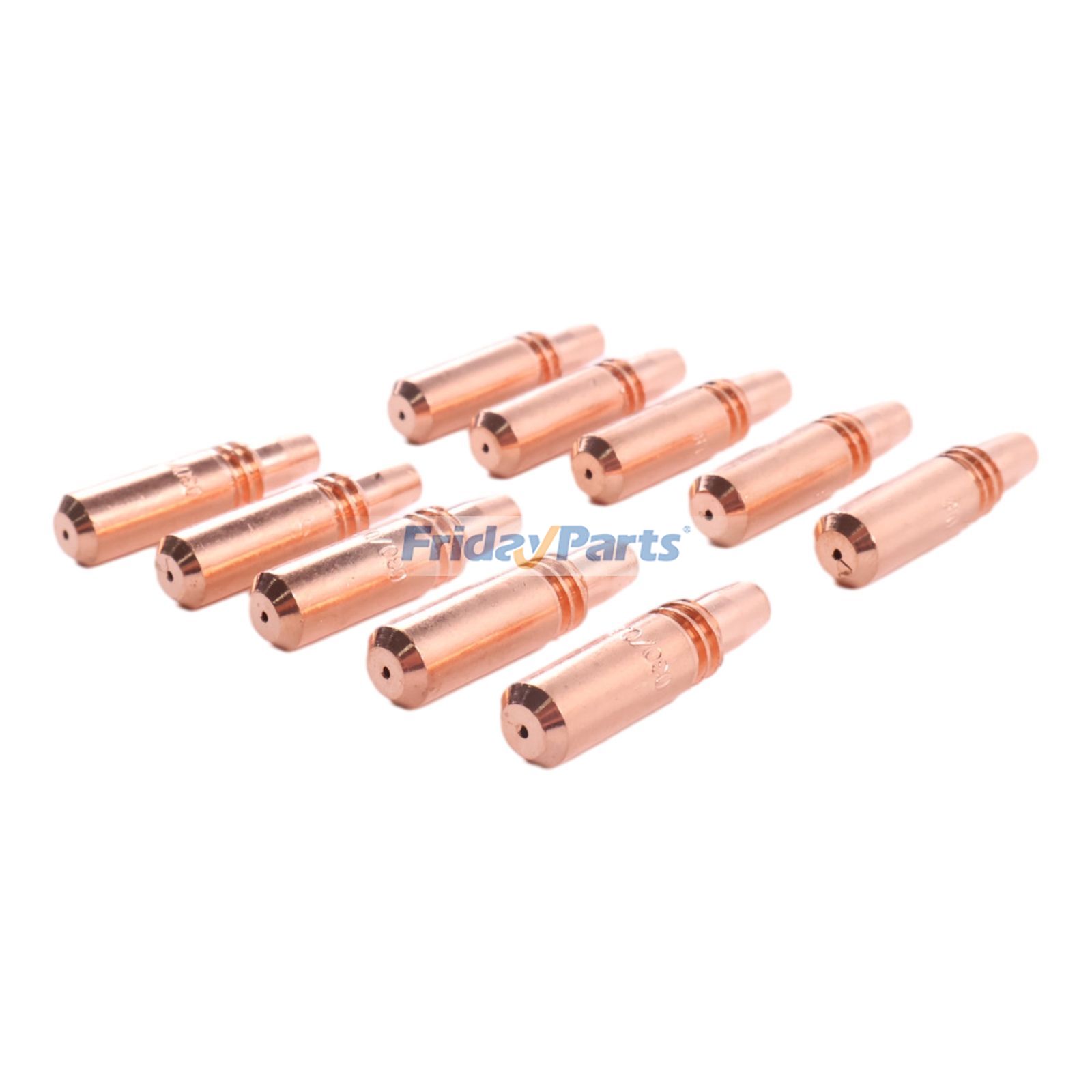 Lot de 10 embouts de contact robustes de 0,030" (206185) pour pistolet de soudage MIG Miller Roughneck série C Spoolmatic XR/XR-M XR-Edge