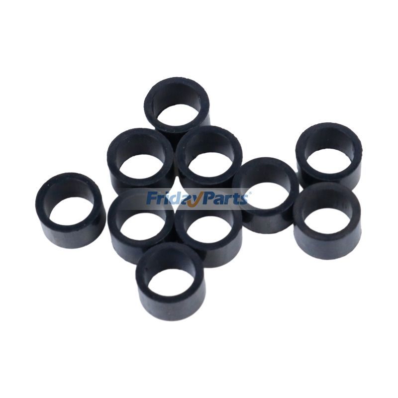 10 Pieces 13/32" x 5/16" x 1/4" Fuel Line Seal Sleeve Olive 746400M91 33811114 376526X1 for Massey Ferguson