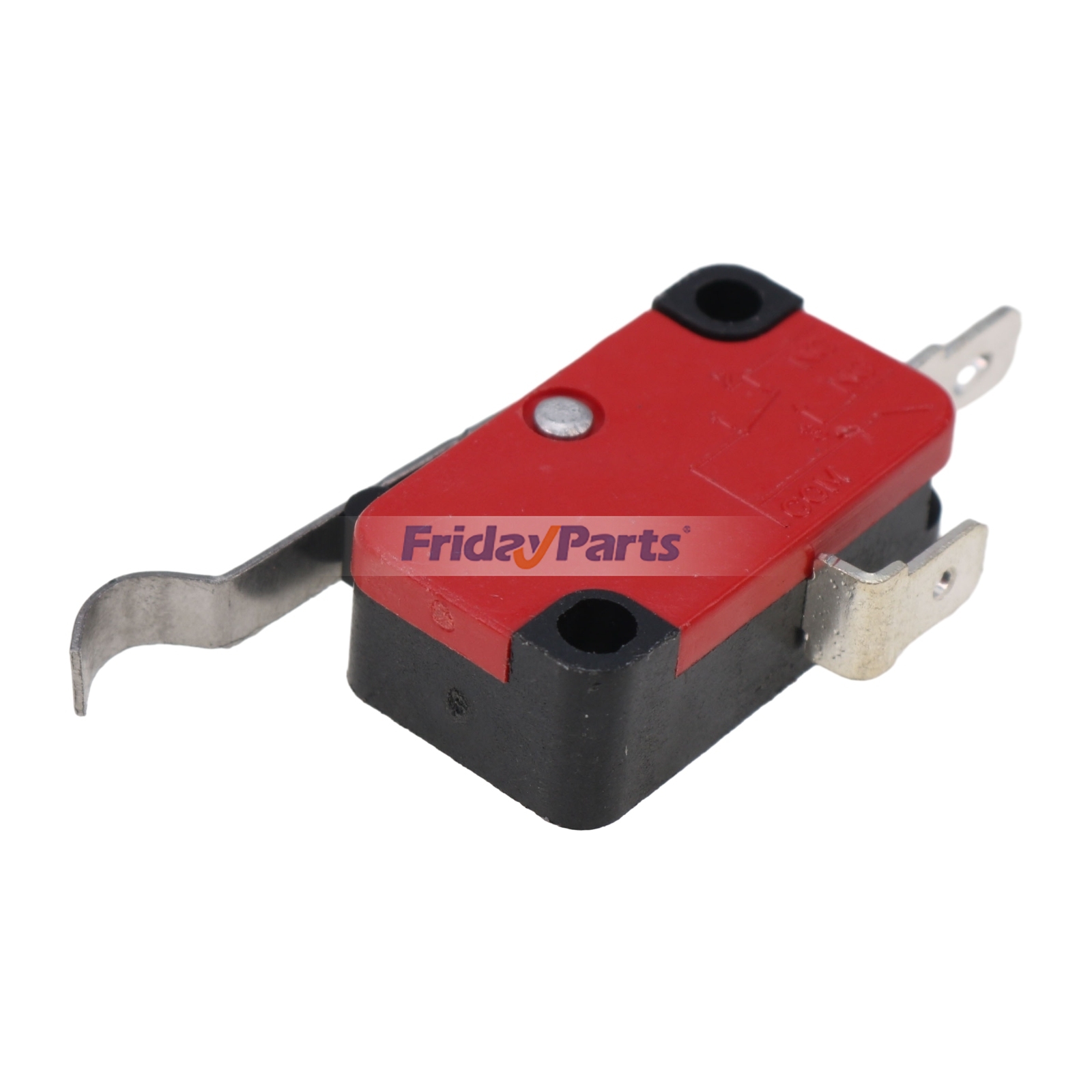10 peças 2 pinos 15A 125/250VAC Micro interruptor de limite com alavanca de ponta curva V-154-1C25 1014808 1014806 para Club Car Golf Cart DS Precedent FridayParts