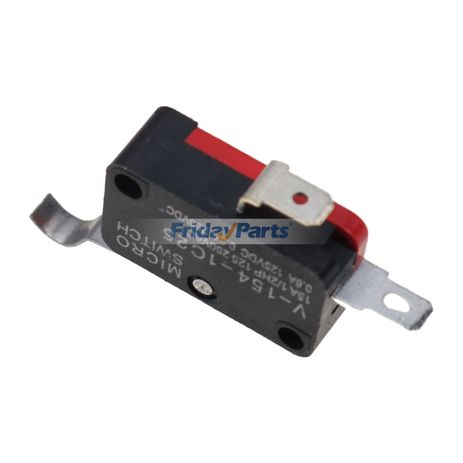 Compre 10 peças 2 pinos 15A 125/250VAC Micro interruptor de limite com alavanca de ponta curva V-154-1C25 1014808 1014806 para Club Car Golf Cart DS Precedent na FridayParts