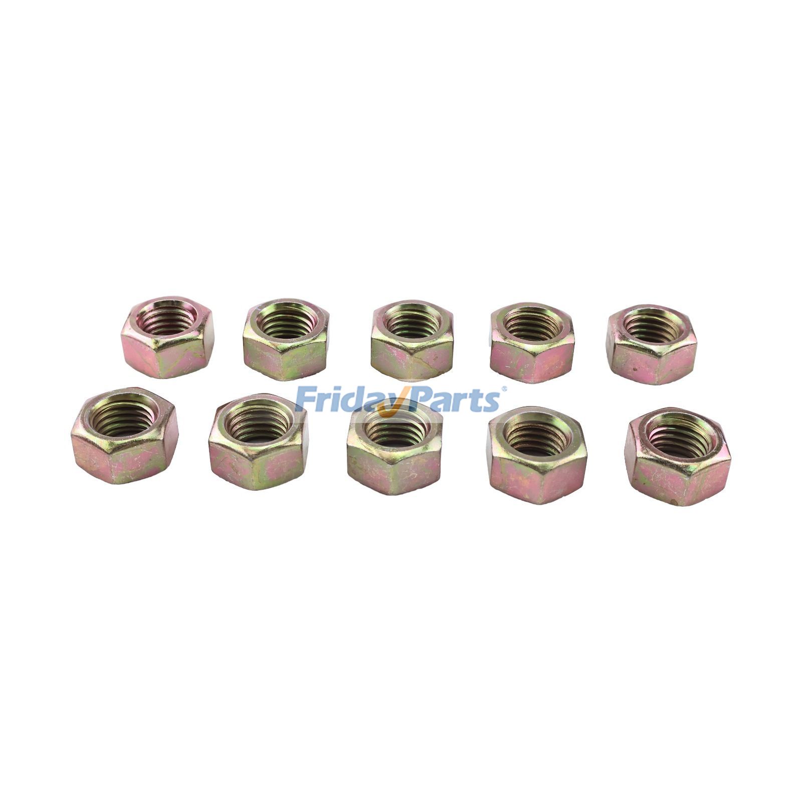 10 Pieces 3/4-10-Inch Grade 8 Coarse Hex Nut 014973261917 for Bolt
