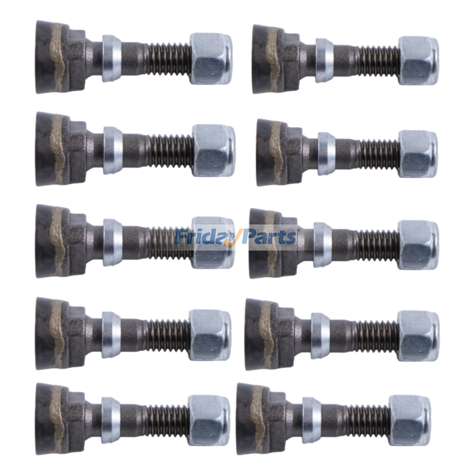 Lot de 10 dents de coupe en alliage série 700 pour broyeur de souches Greenteeth V