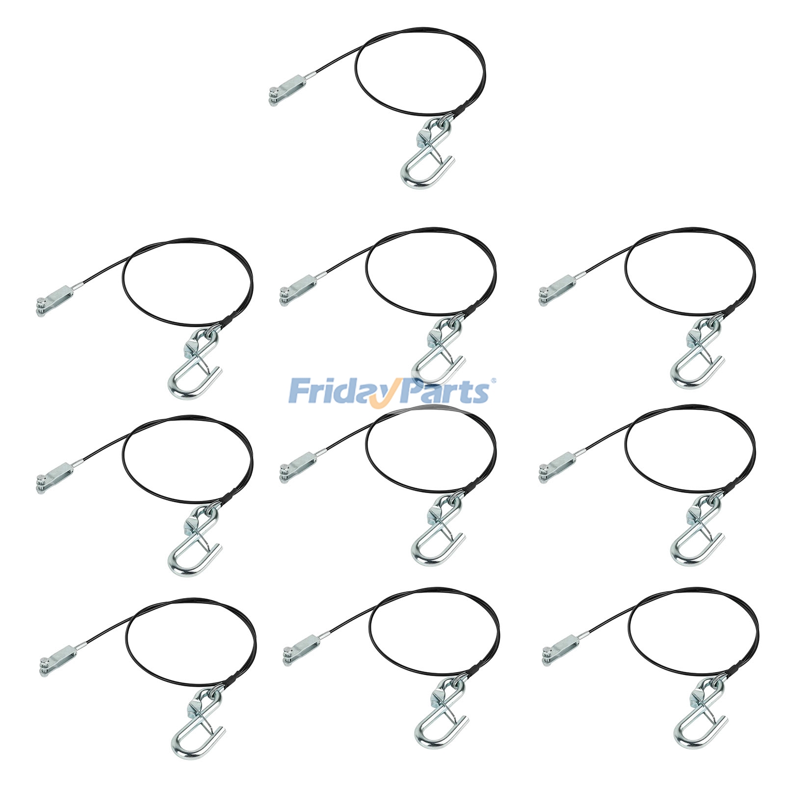 10 Pieces 5408 Trailer Brake Hydraulic Surge Actuator Breakaway Cable Assembly for Demco Actuator DA10 DA16 DA20 DA91