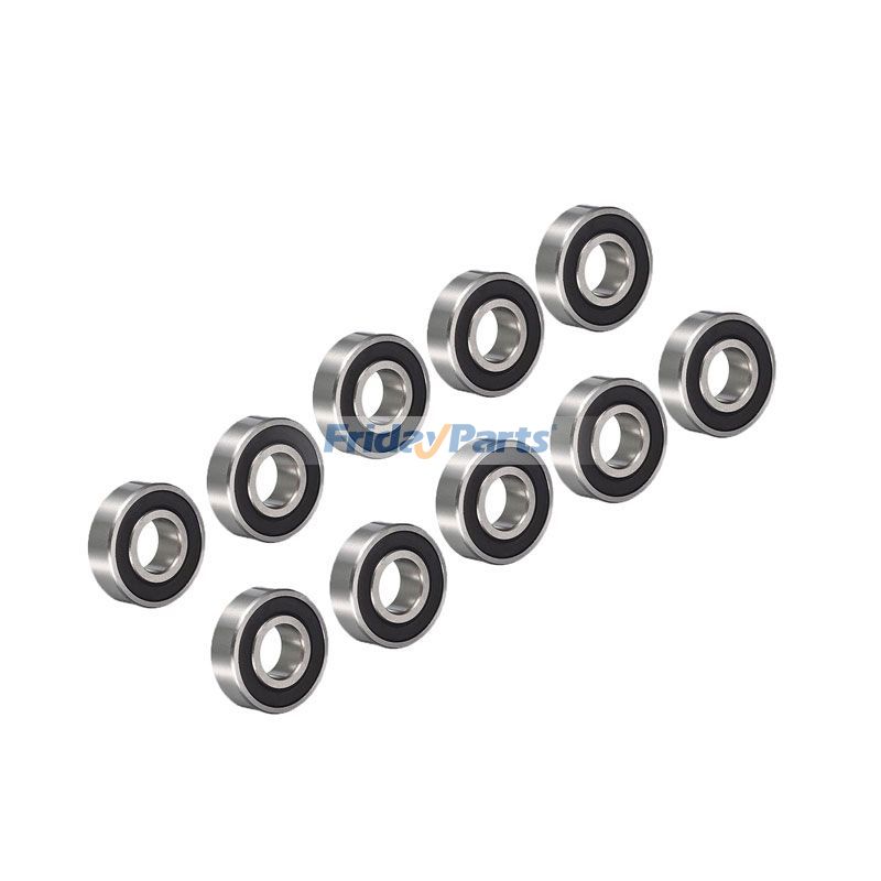 10 Pieces Aftermarket Koyo 3206-2RS 30*62*23.8mm Double Row Seal Ball Bearing for Vehicle Harvester