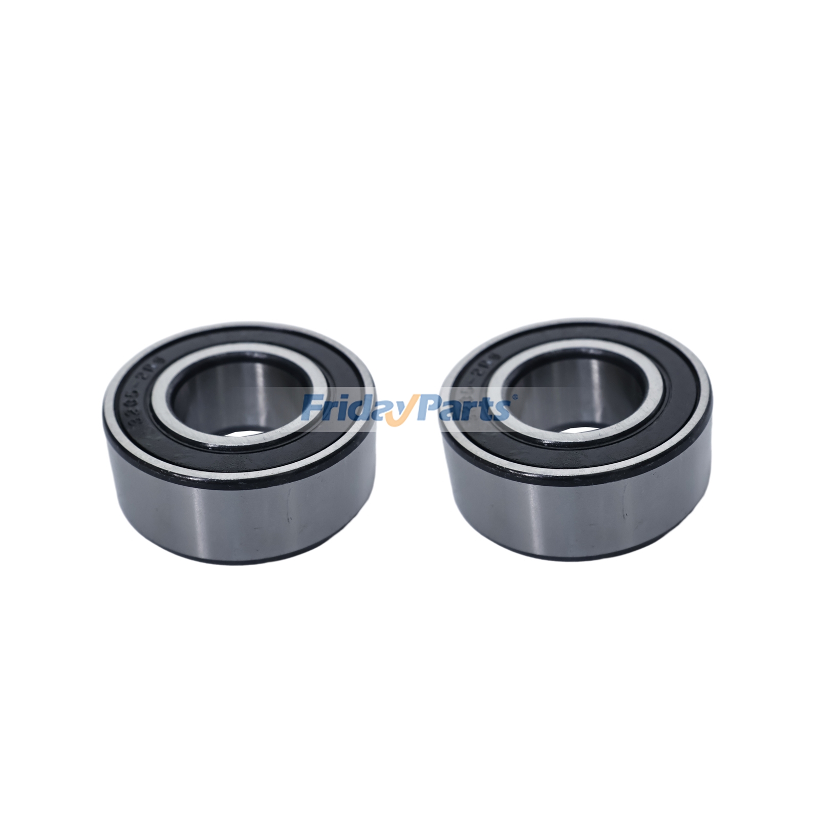 2 Pieces 25*52*20.6mm Double Row Seal Ball Bearing Replacement for Koyo 5205-2RS