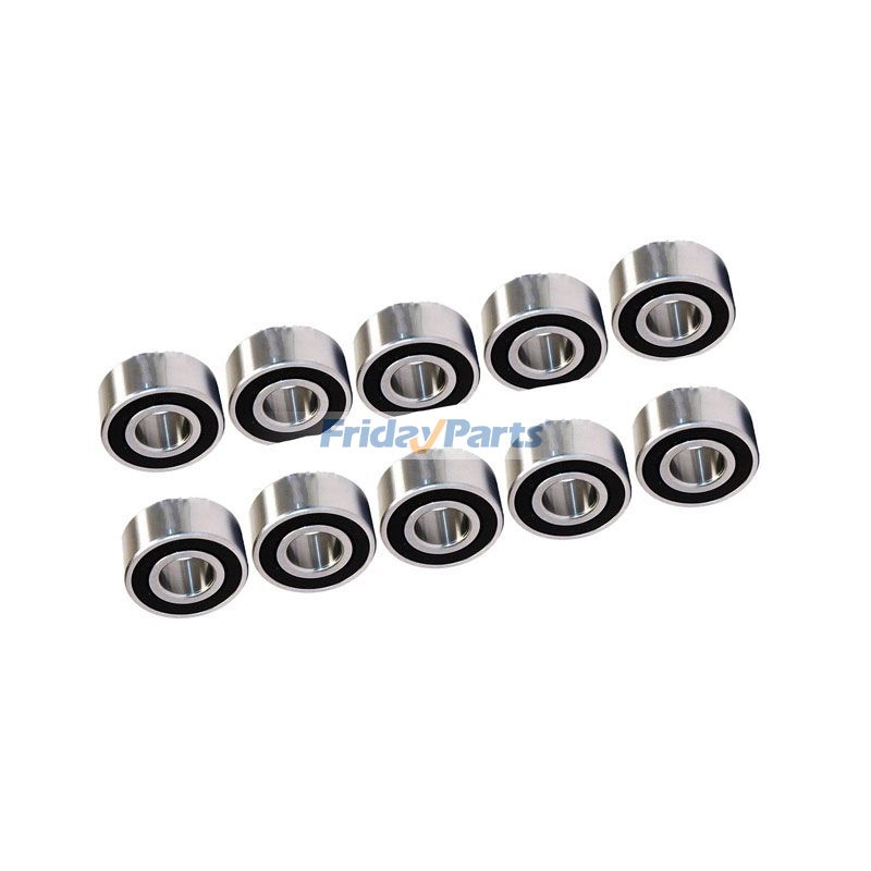 10 Pieces Aftermarket Koyo 5205-2RS 25*52*20.6mm Double Row Seal Ball Bearing for Vehicle Harvester