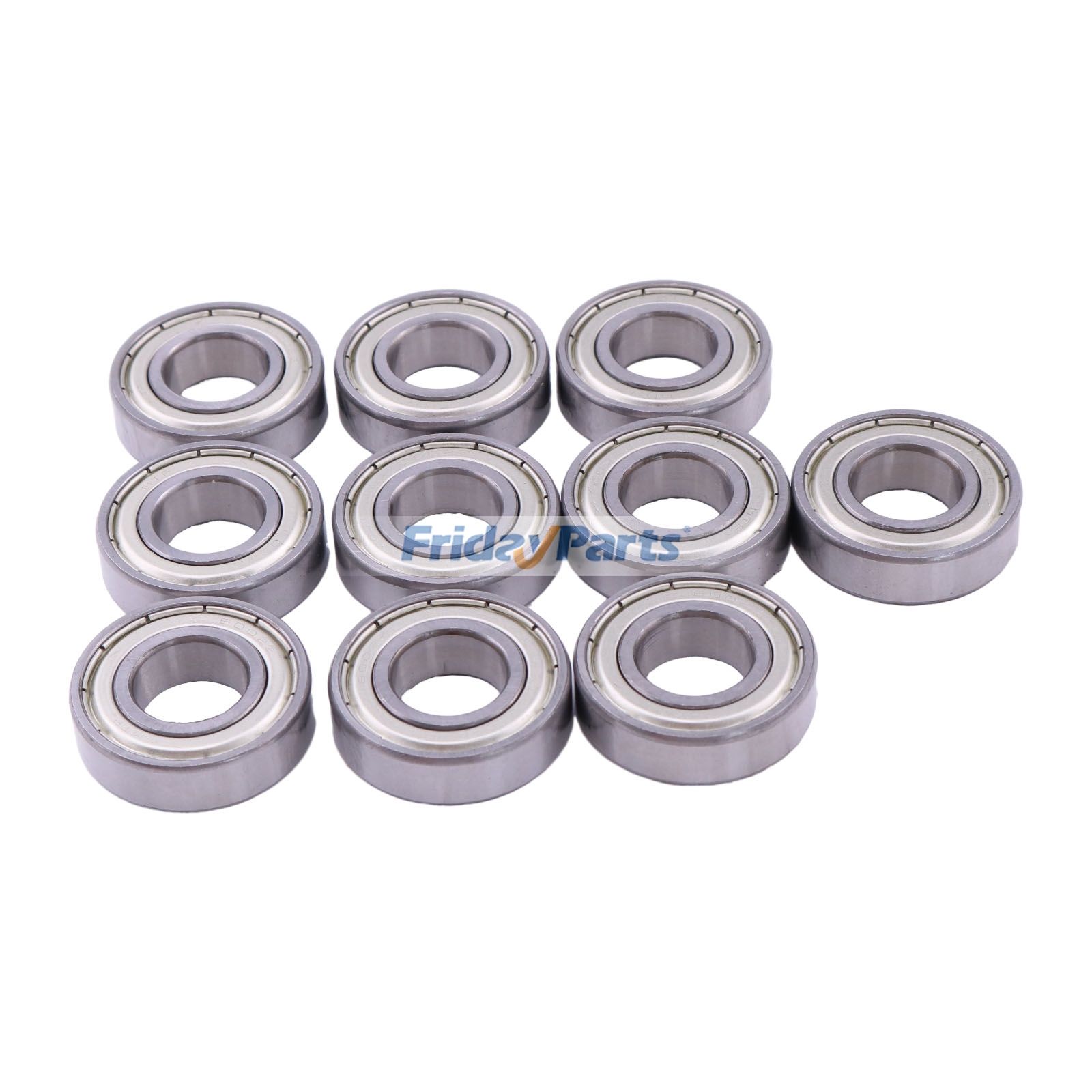 10 piezas de rodamientos de bolas de metal premium SKF 6002-ZZ C3 EMQ para motor de ventilador.