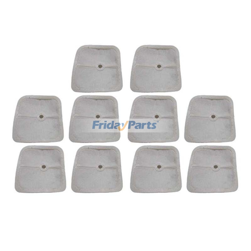 エコートリマー HCA200 HCA2400 HCA261 SRM2000 SRM2400 SRM3000 ブロワー ES200 ES230 PB200 PB24LM用 エアフィルター 10個入り 130310-51830