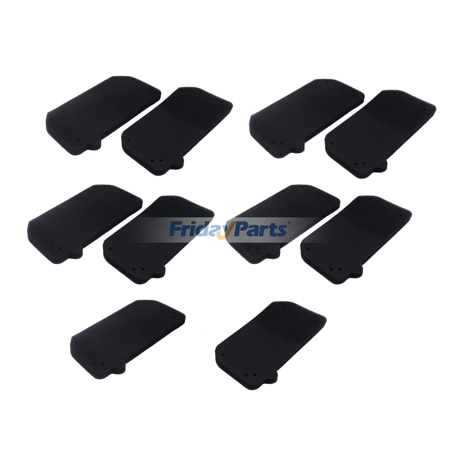 Filtro de aire 21W-14451-00-00 para motocicleta Yamaha Big Wheel 80 PW80 (1983-2006) (10 unidades)