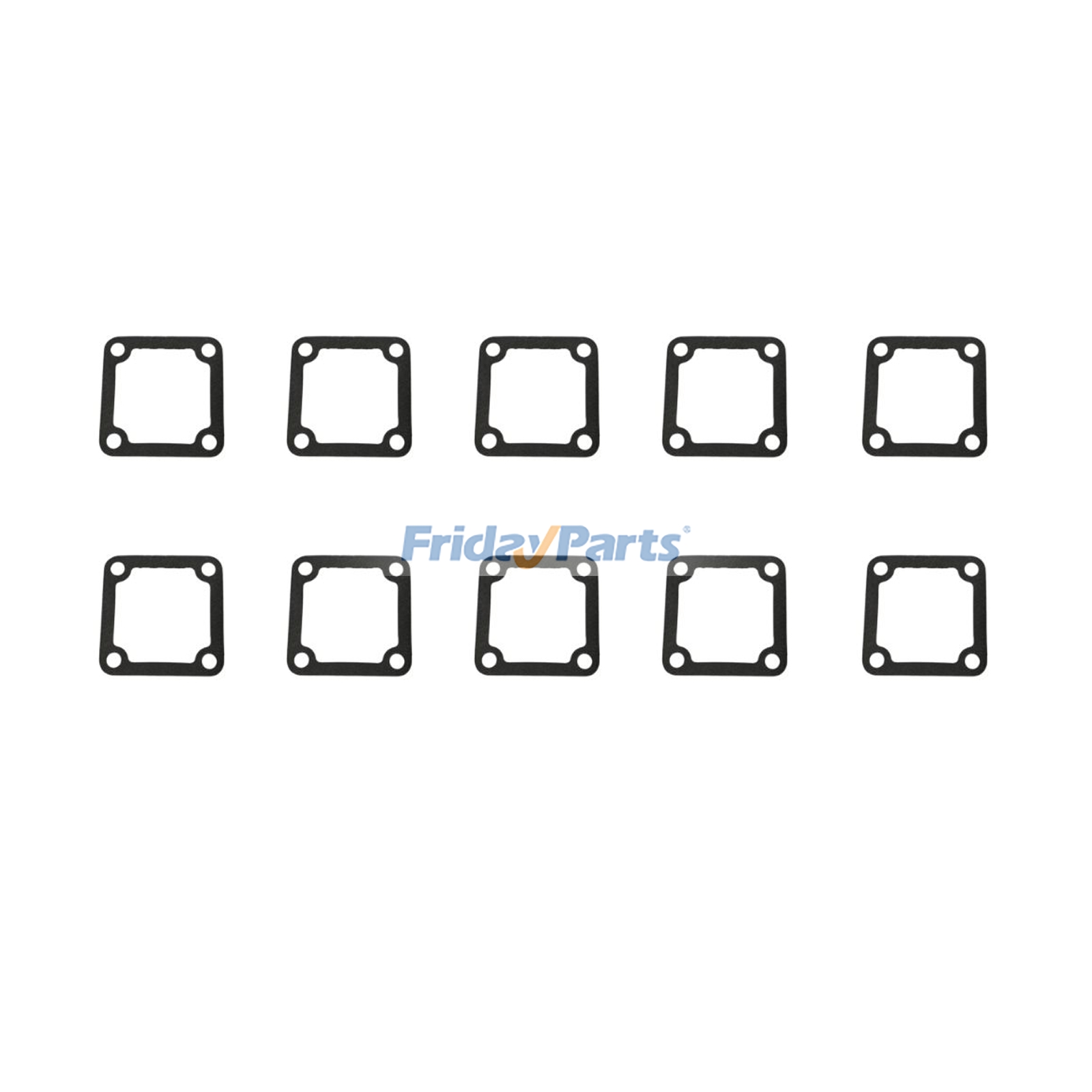 10 Pieces Air Heater Gasket Y129150-77511 for Excavator TL120 TB025 TB230